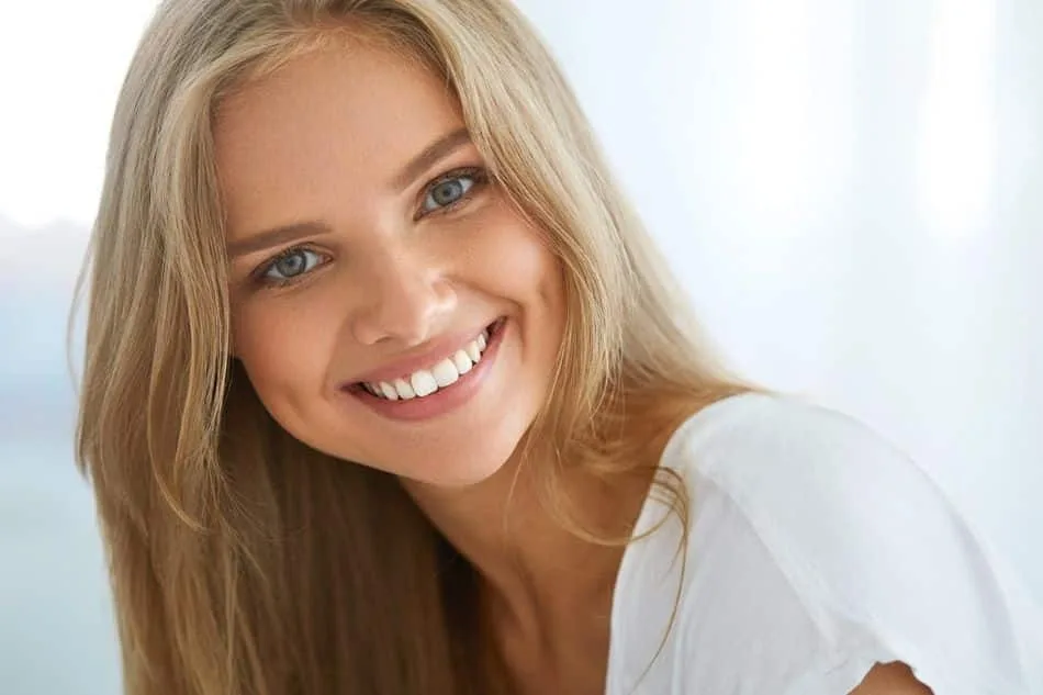 A patient with a natural, healthy smile