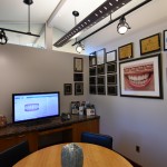 Interior view of dental office