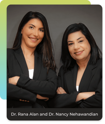 Expert San Jose dentists Dr. Rana Alan and Dr. Nancy Nehawandian